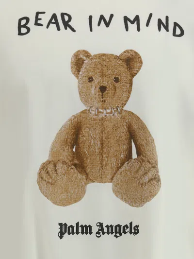 Palm Angels Men's Bear In White
