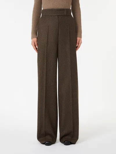 Max Mara Brown Pants In Brown