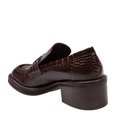 Jimmy Choo Tylor Loafer In Crocodile Print Leather In Animal Print