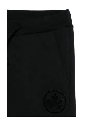 Dsquared2 Drawstring Sweatpants In Black