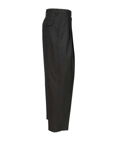 Dries Van Noten Phoenix Regular Fit Trousers Grey In Gray