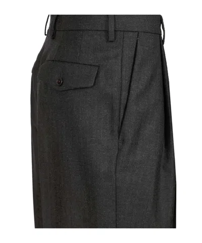 Dries Van Noten Phoenix Regular Fit Trousers Grey In Gray