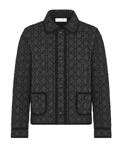 Dior Macrocannage Jacket In Black