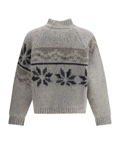 Magliano Norwegian Drunk Sweater In Gray