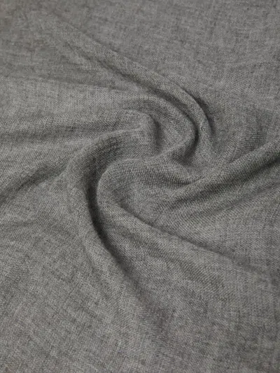 Weekend Max Mara Viscose And Cashmere Shawl In Gray