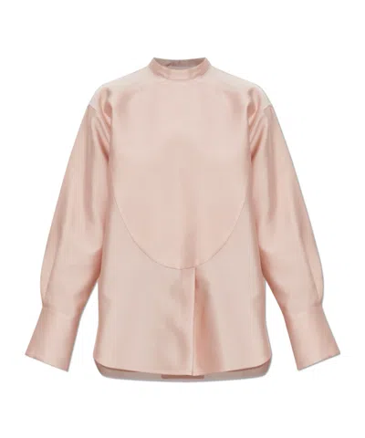 Jil Sander Long Sleeve Shirt In Pink