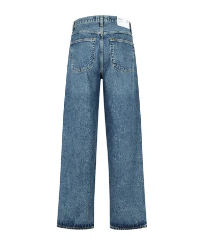 Agolde Straight-leg Jeans In Blue