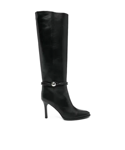 Isabel Marant Ieva Button Boots In Black