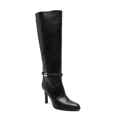 Isabel Marant Ieva Button Boots In Black
