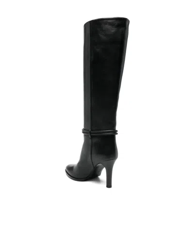 Isabel Marant Ieva Button Boots In Black