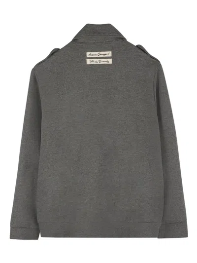 Givenchy Long Sleeve Jacket In Gray