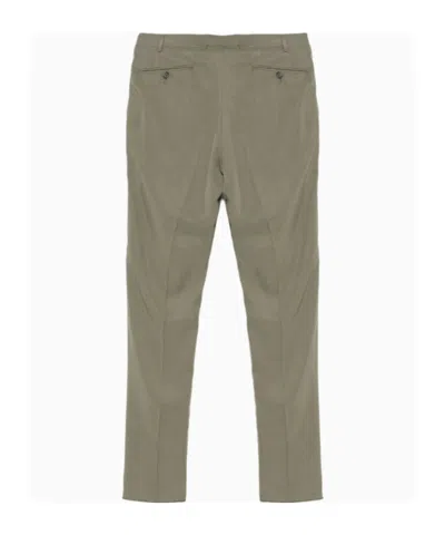 Canali Pressed-crease Trousers In Neutral