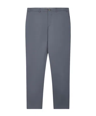 Canali Belt Loop Casual Pants In Gray