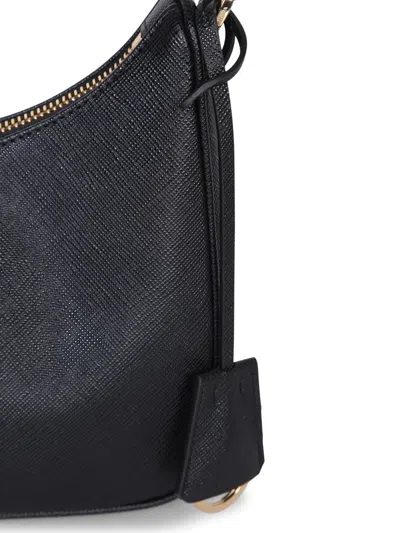 Prada Zipper Handbag In Brown