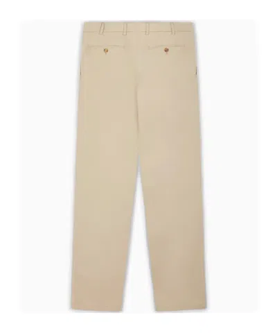 Canali Belt Loop Casual Pants In Nude