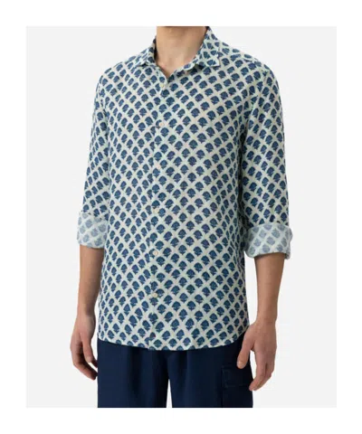 Mc2 Saint Barth Long Sleeve Shirt Patterned Design Style In Multi