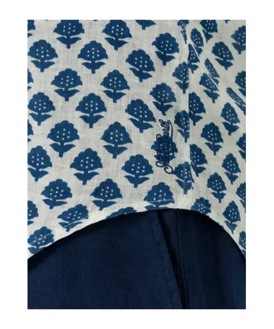 Mc2 Saint Barth Long Sleeve Shirt Patterned Design Style In Multi