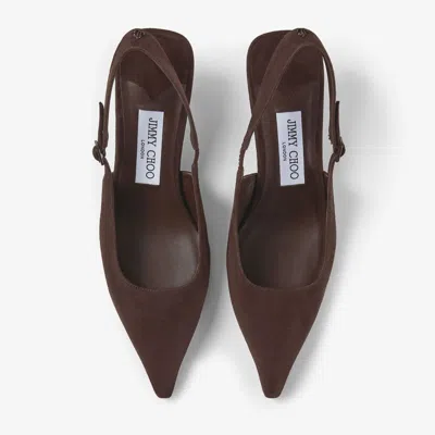 Jimmy Choo Amel 50 Pumps In Chocolate Colour Women In Brown