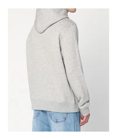 Polo Ralph Lauren Gray Polo Bear Hoodie In Gray