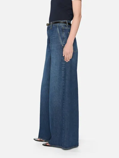 Frame The Drape Jeans In Blue
