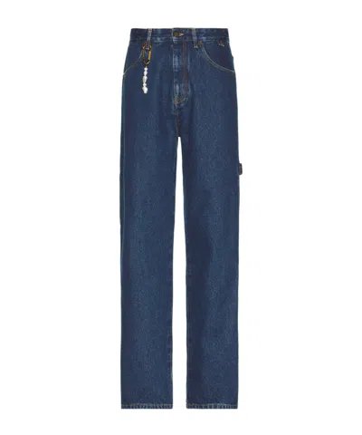 Darkpark Straight Leg Edi Jeans In Blue