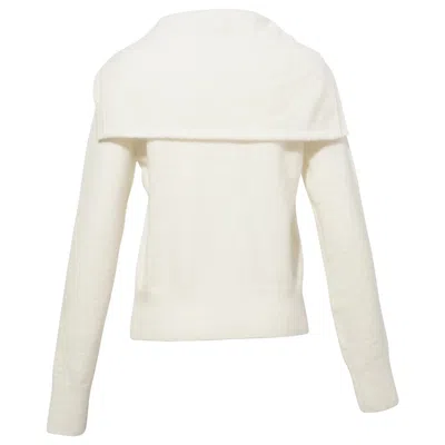 Kimhēkim Sailor Collar Cardigan / Ivory In White