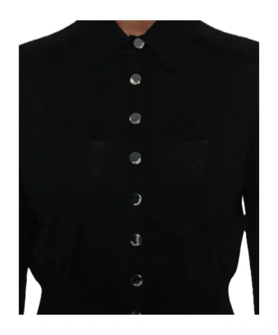 Sportmax Perseus Black Cardigan In Black