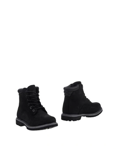Timberland Women's Waterville Waterproof Lug Sole Boots, Created For Macy's Women's Shoes In Black