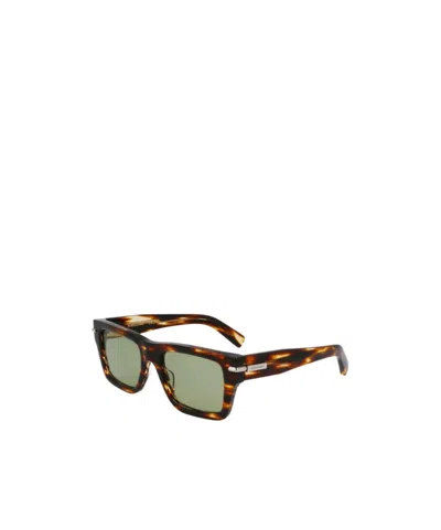 Ferragamo Prisma 53mm Modified Rectangular Sunglasses In Brown