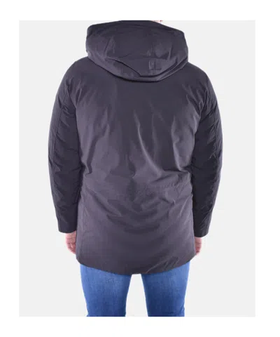 Woolrich Arctic Stretch Down Parka In Black