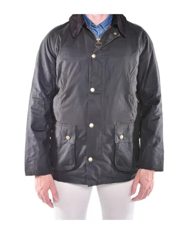 Barbour Long Sleeve Casual Jacket In Black