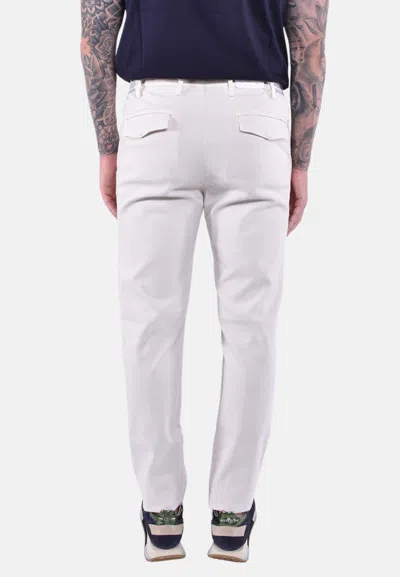 Eleventy Drawstring Trousers In White