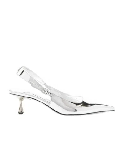 Jimmy Choo Amel High-heeled Sandals In Silver