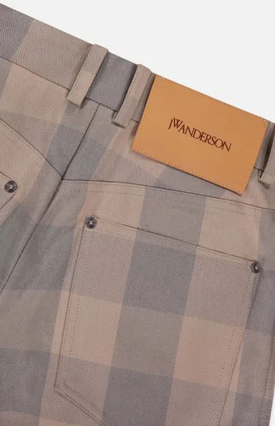 Jw Anderson Belt Loop Casual Pants In Multi