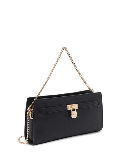 Michael Kors Hamilton Shoulder Bag In Black
