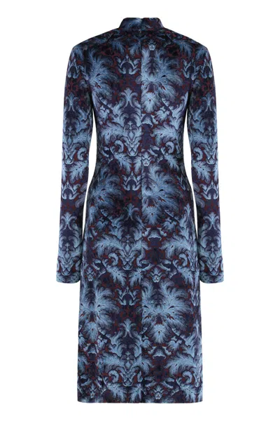 Etro Jacquard In Blue