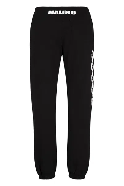 Local Authority Chain-print Track Pants In Black
