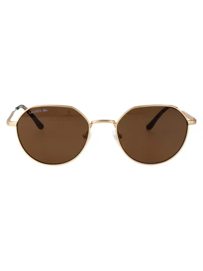 Lacoste L268s Sunglasses In Brown