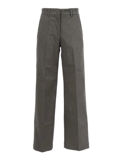 K-way Tyanne Denim-like Chino Without Flats In Green