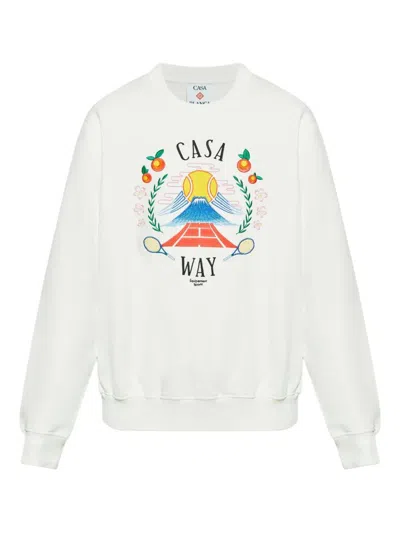 Casablanca Sweaters In White