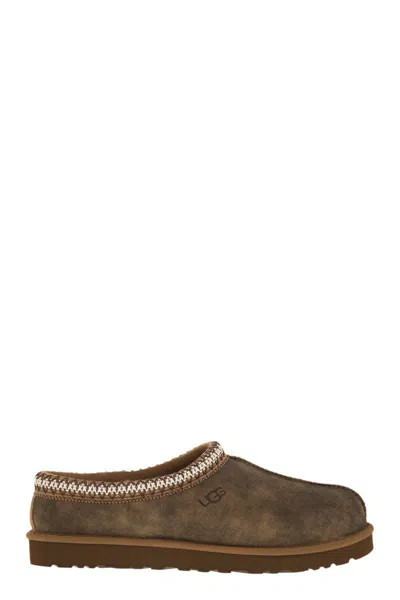 Ugg Tasman Baxter Slippers With Braided Details In Brown