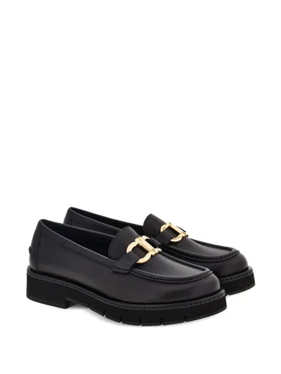 Ferragamo Mocasines - Negro In Black