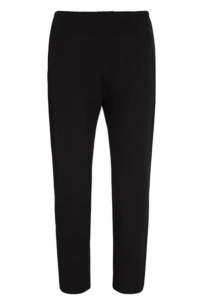 Local Authority Cotton Crew-neck Sweatshirt In Black