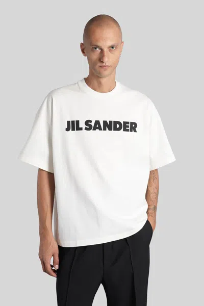 Jil Sander White Cotton T-shirt