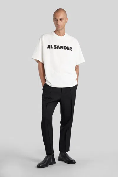 Jil Sander White Cotton T-shirt