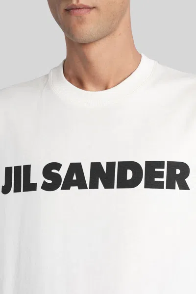 Jil Sander White Cotton T-shirt