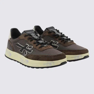 Premiata Sneaker "nous" In Brown