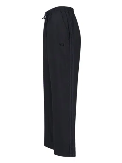 Y-3 Straight Leg Pants With Elastic Waist And Drawstring Closure In Multi