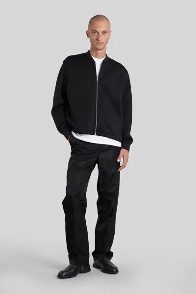 Jil Sander Bomber Jacket In Black
