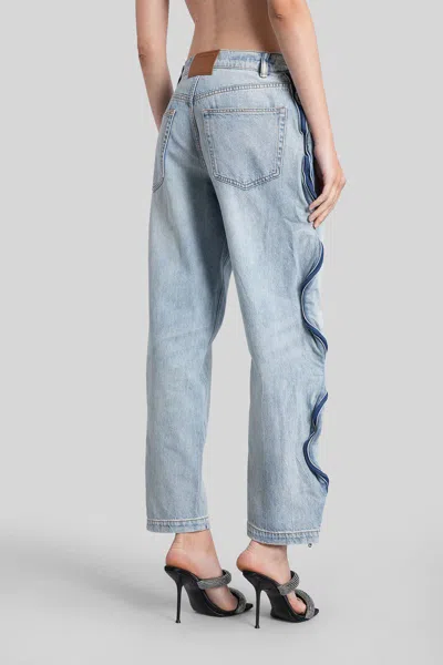 Alexander Wang Jeans In Blue Cotton In Blue